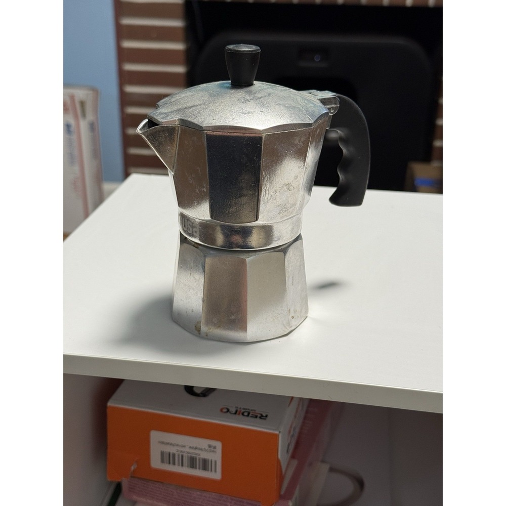 Imusa 1 Cup Aluminum Espresso Coffeemaker - Silver